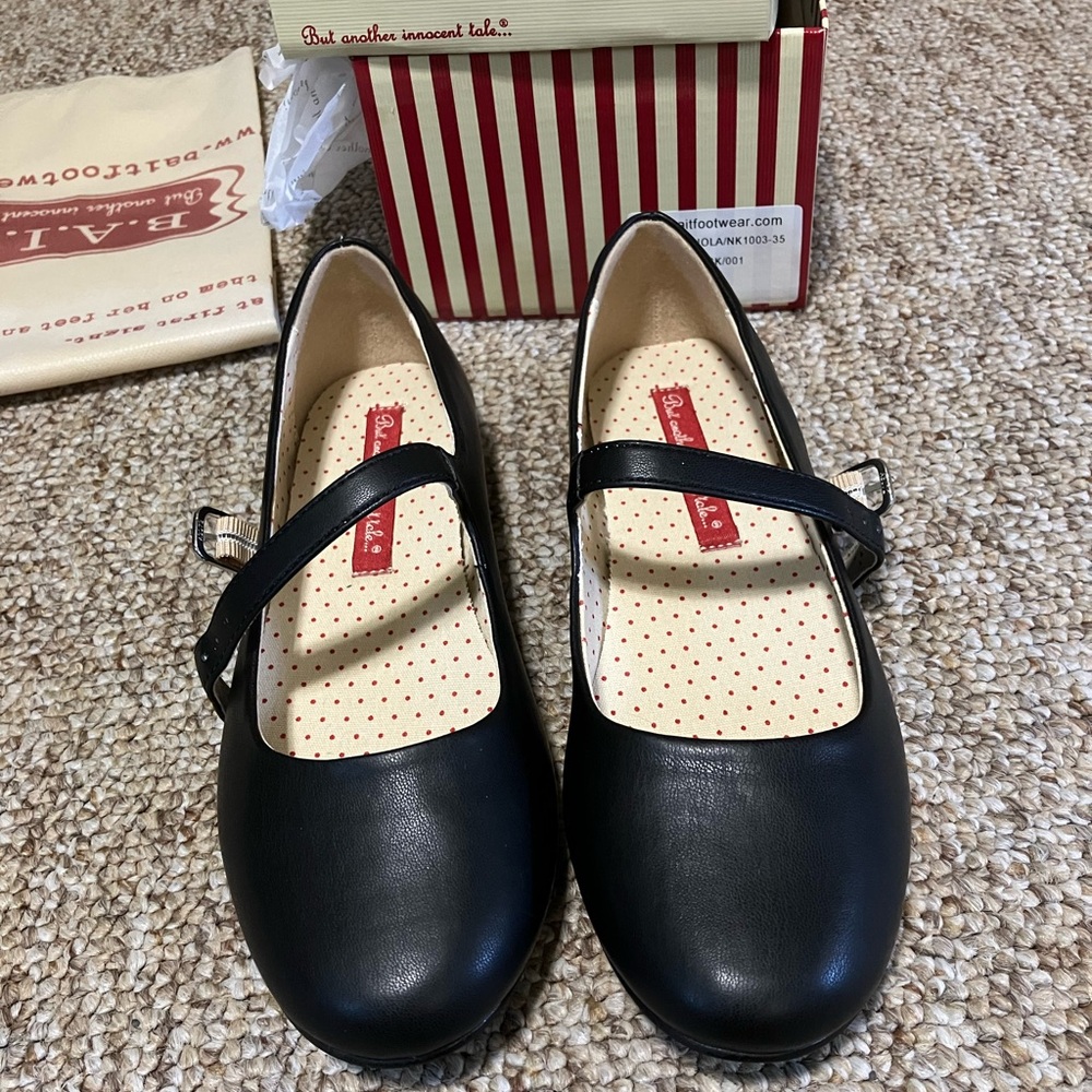 BAIT Footwear Enola Black Shoes 7